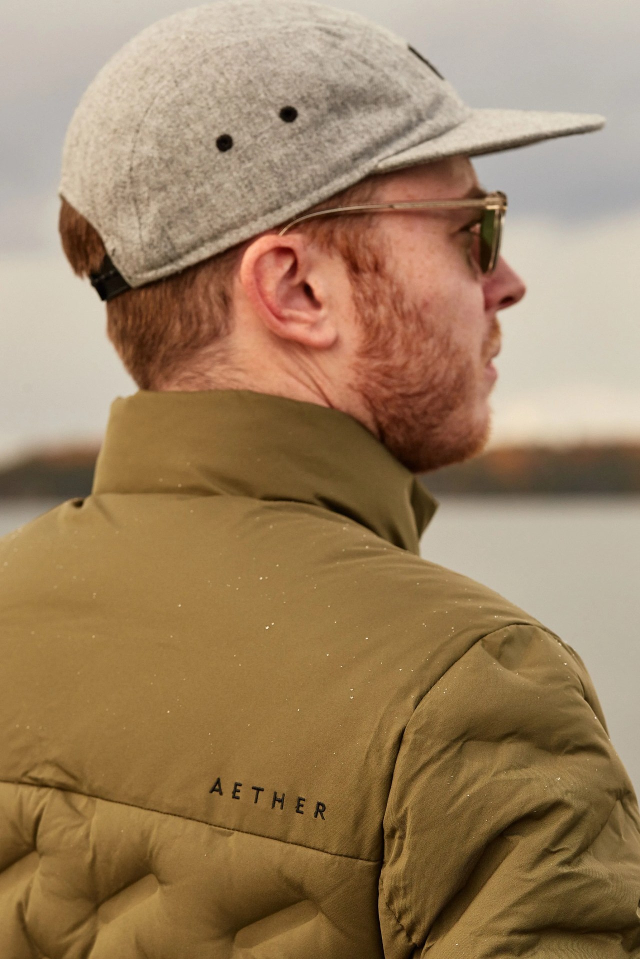 man wearing aether jacket