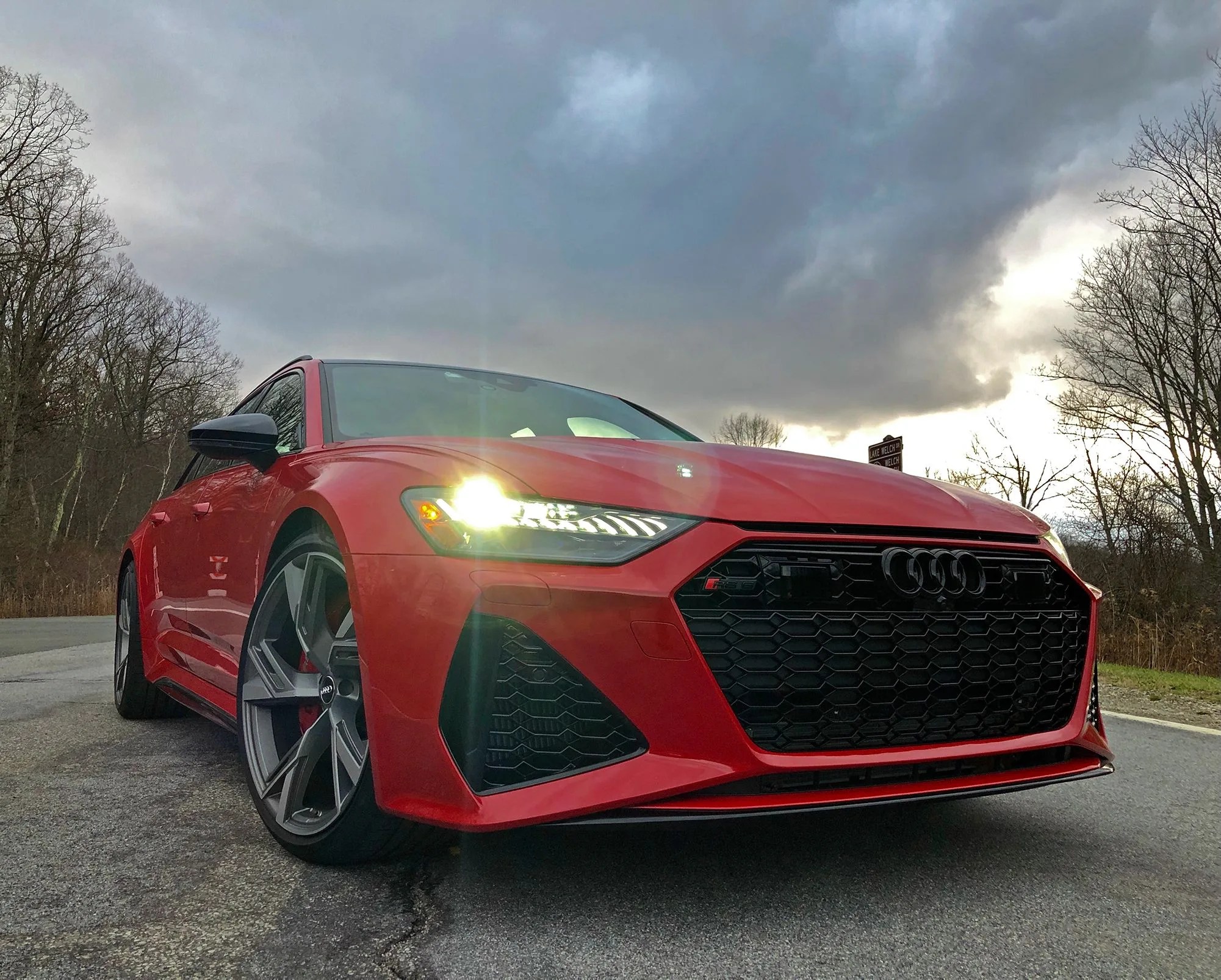 audi rs 6 avant red 2021