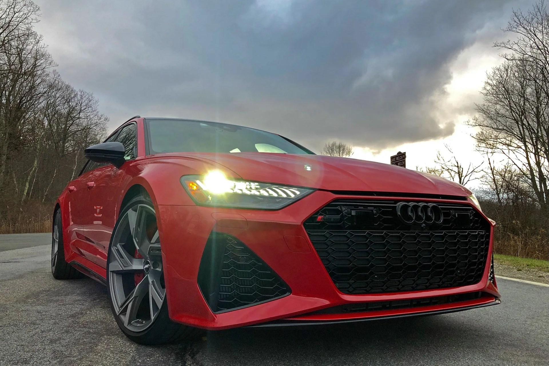 audi rs 6 avant red 2021