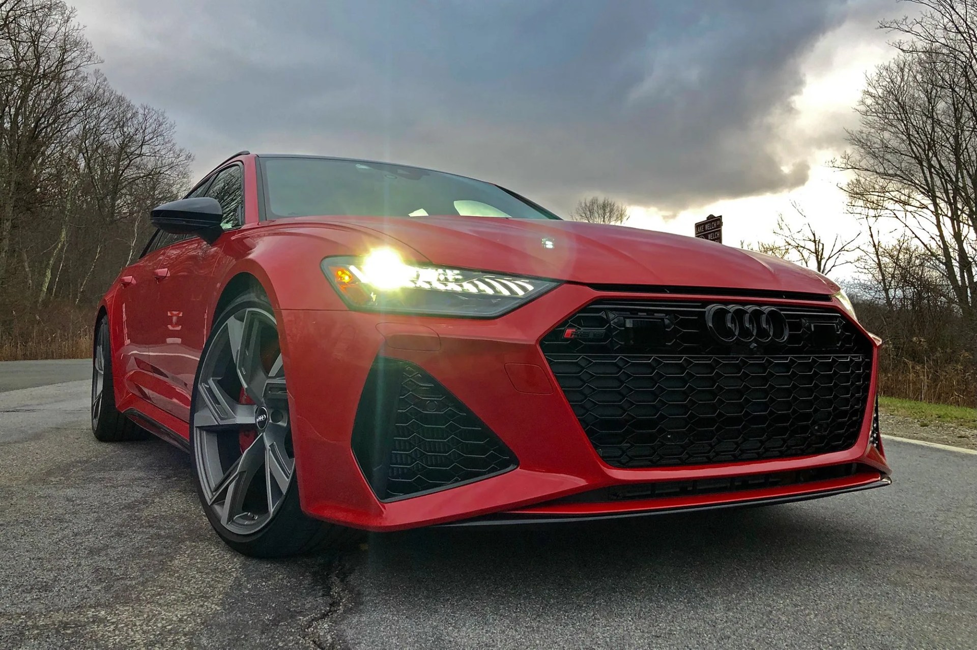audi rs 6 avant red 2021