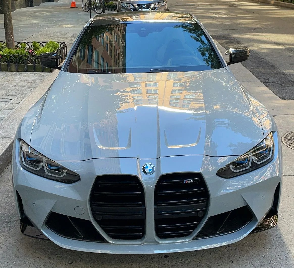 bmw m4 gray 2021