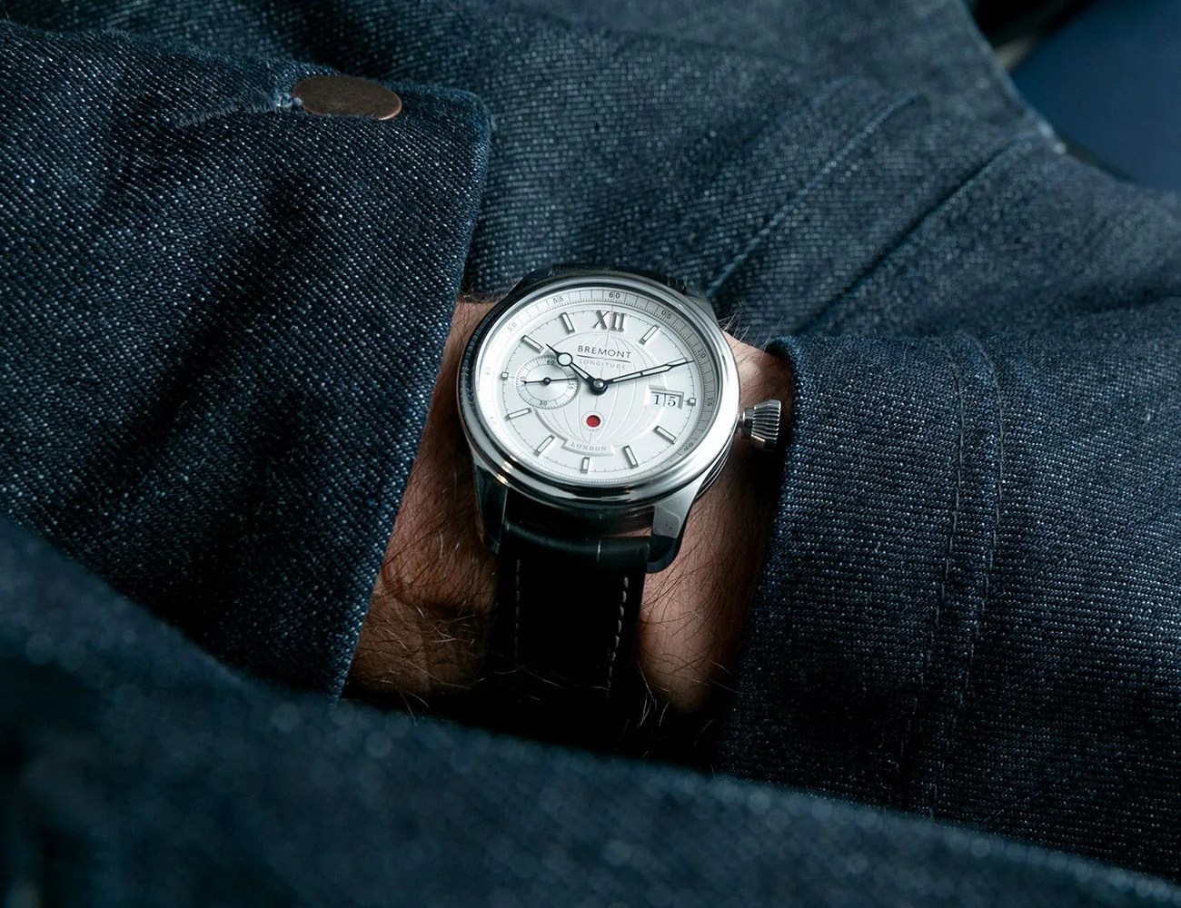 bremont watch on wrist