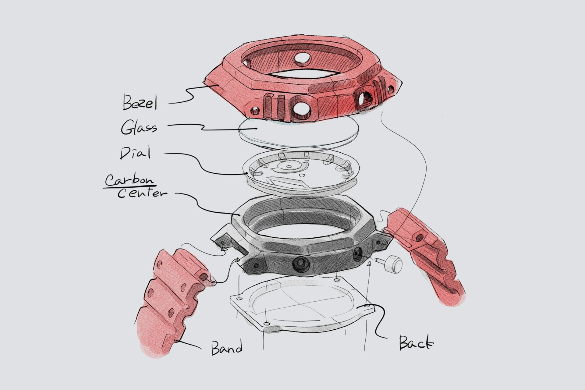watch sketch