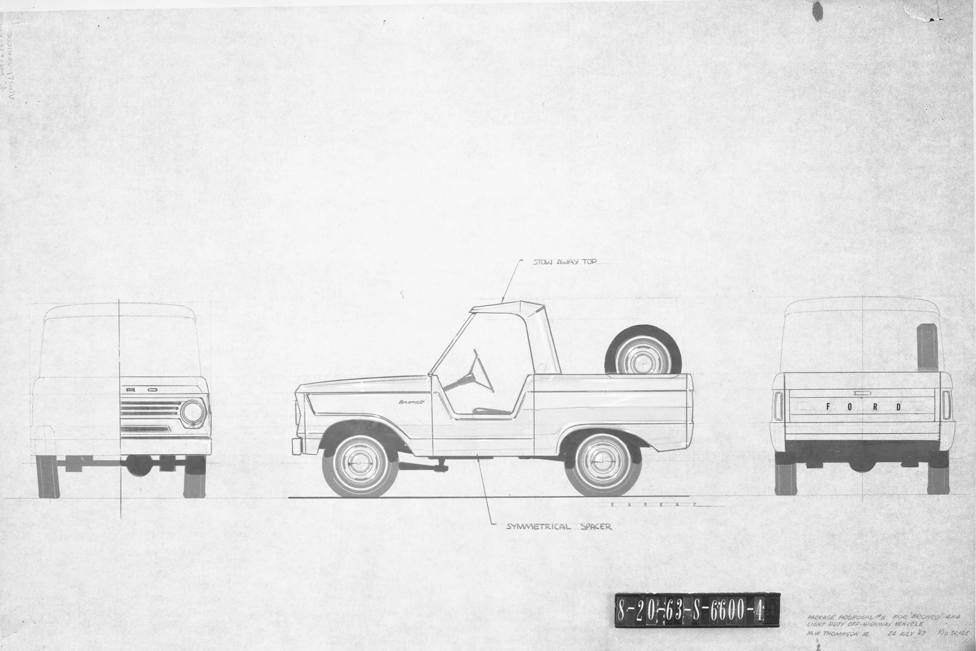 bronco gen 1 sketch