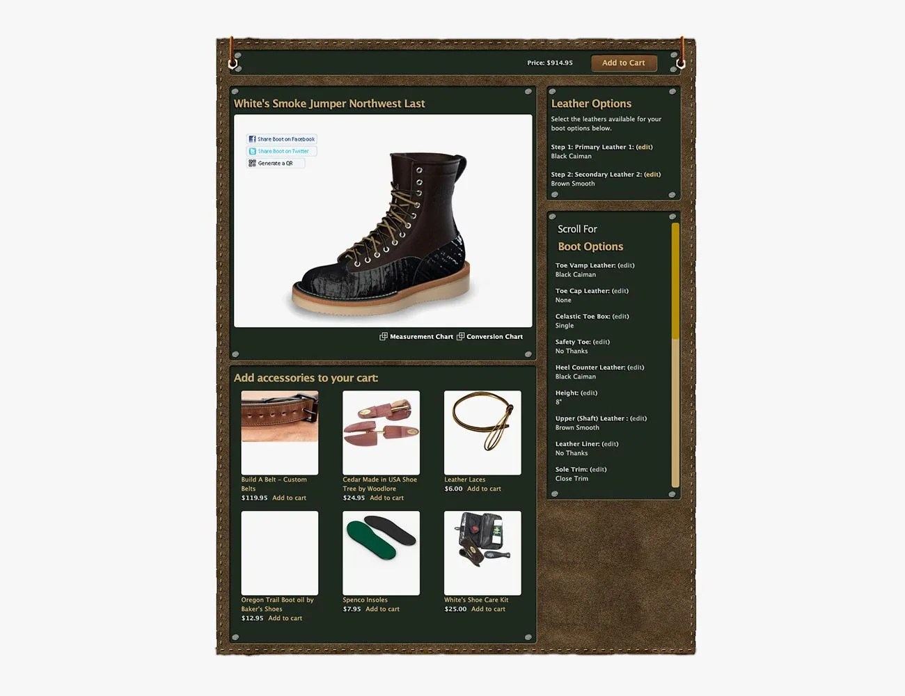 built a boot website