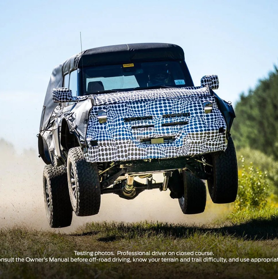 ford suv in testing