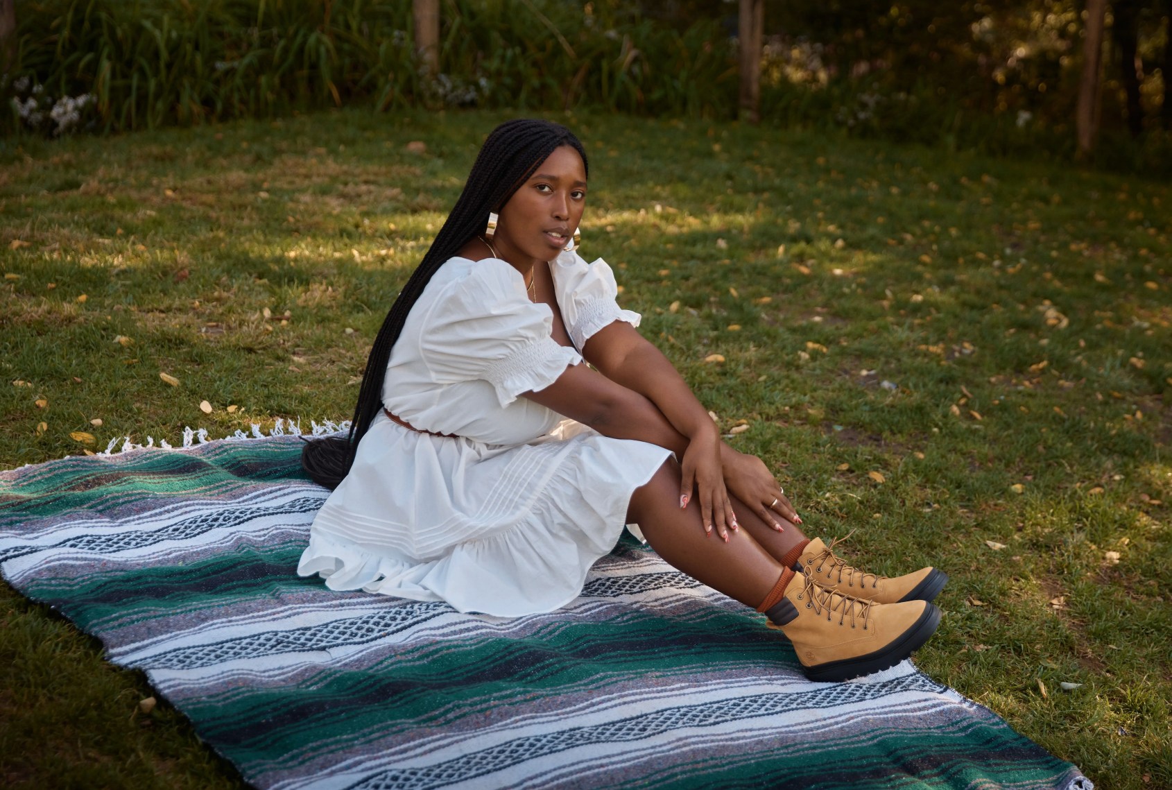 mecca wearing boot