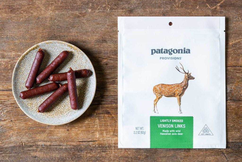 patagonia provisions lightly smoked venison links