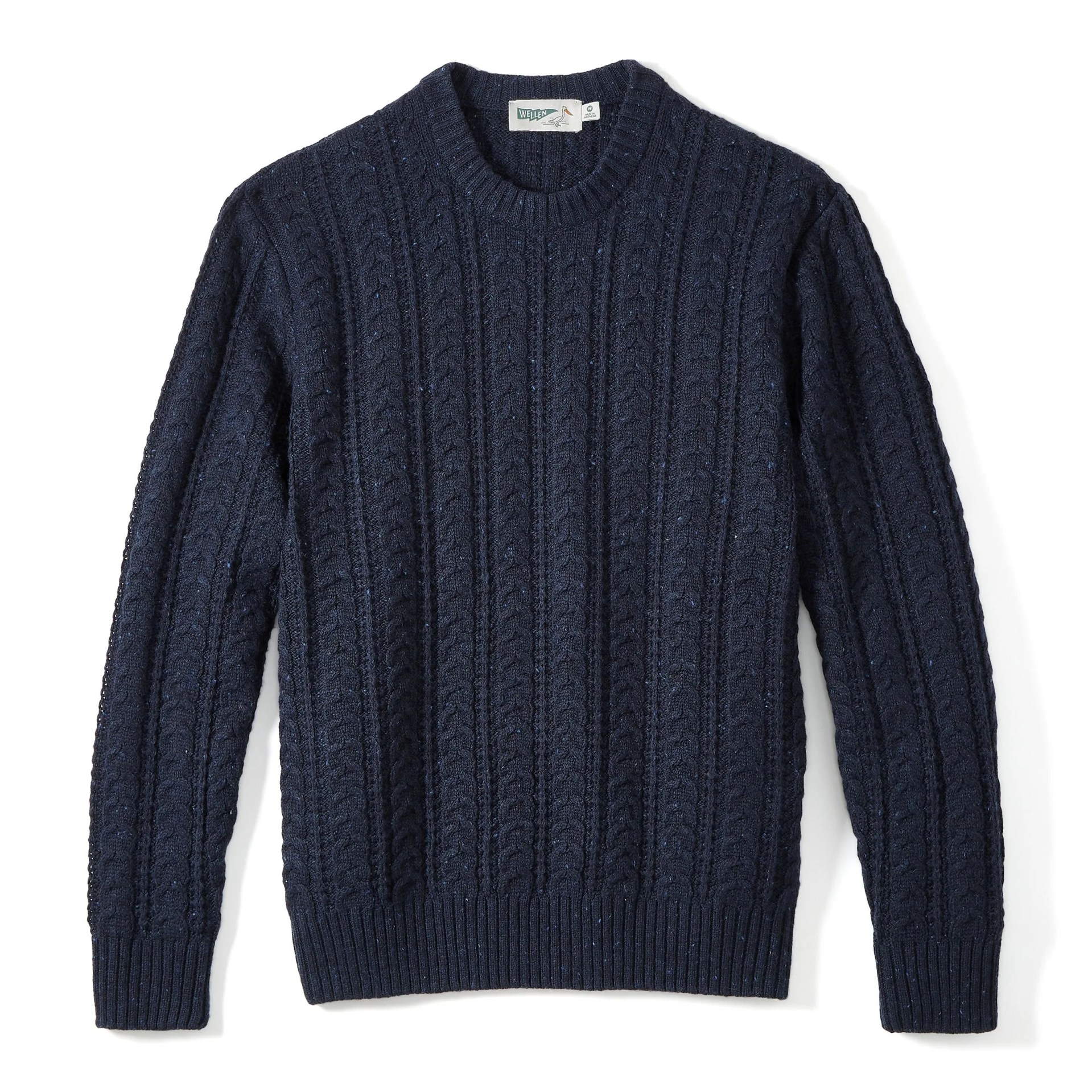 wellen seawool fisherman sweater