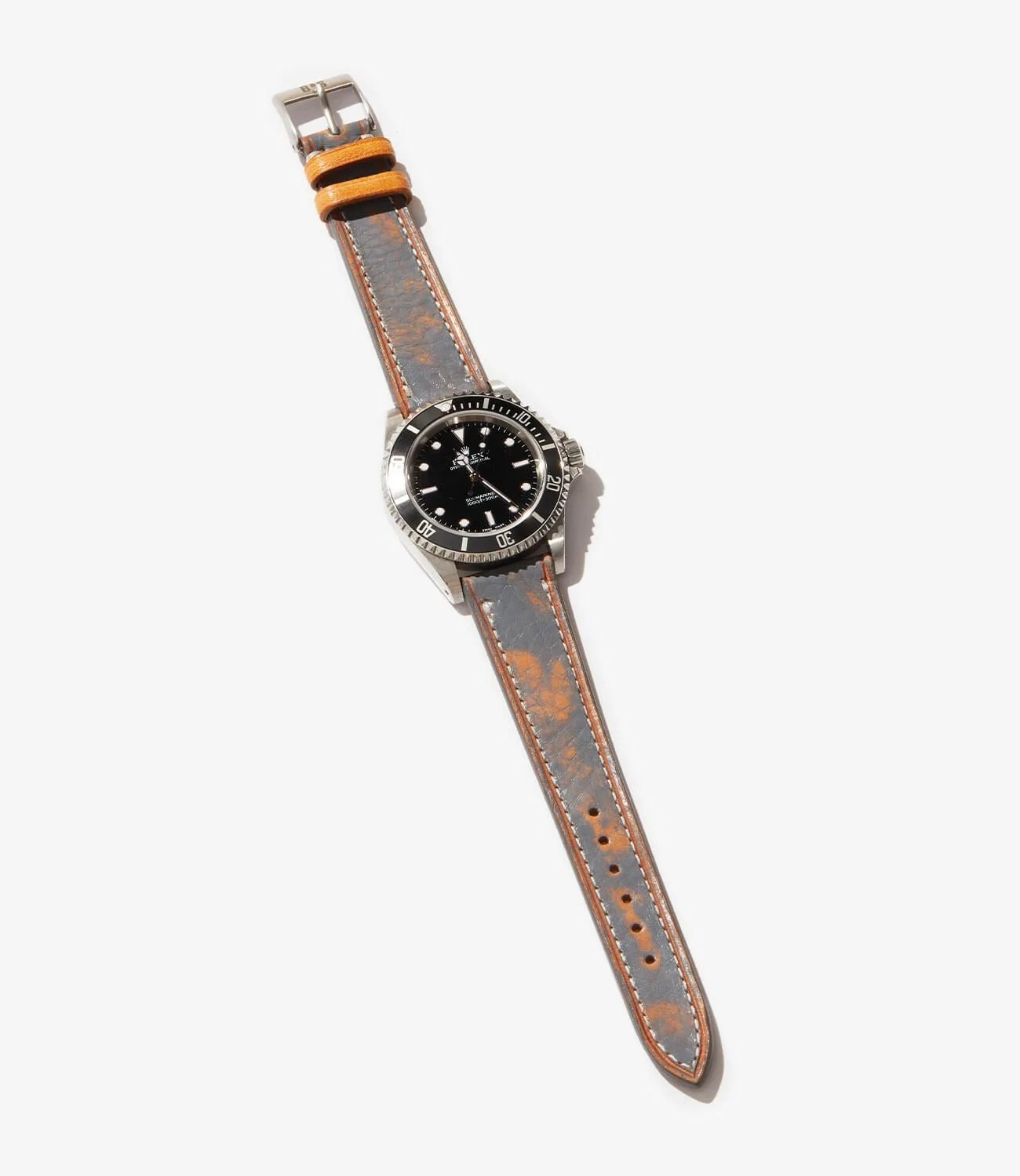 bulang and sons denim blue retro leather watch strap gear patrol