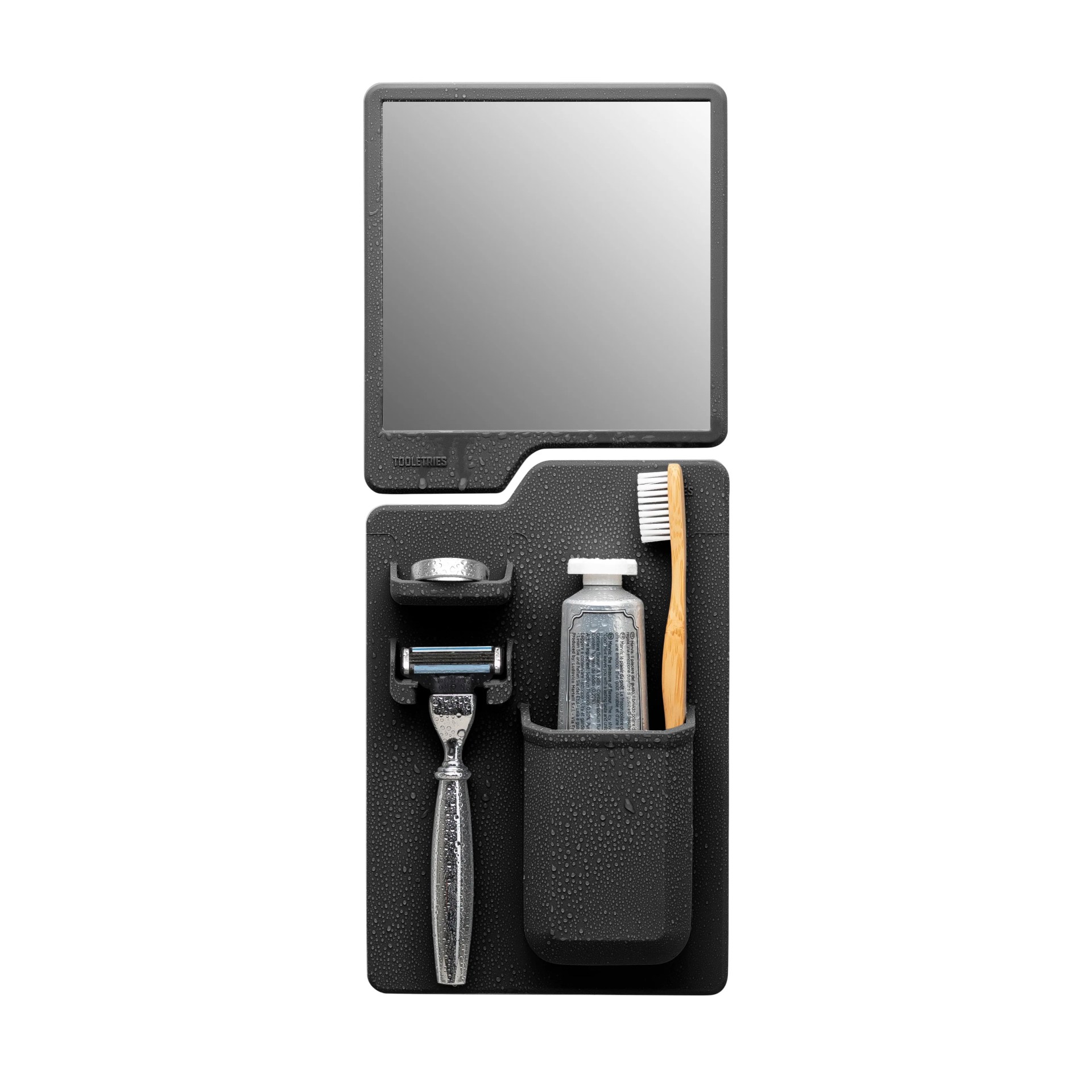 Tooletries Shower Mirror & Organizer Set
