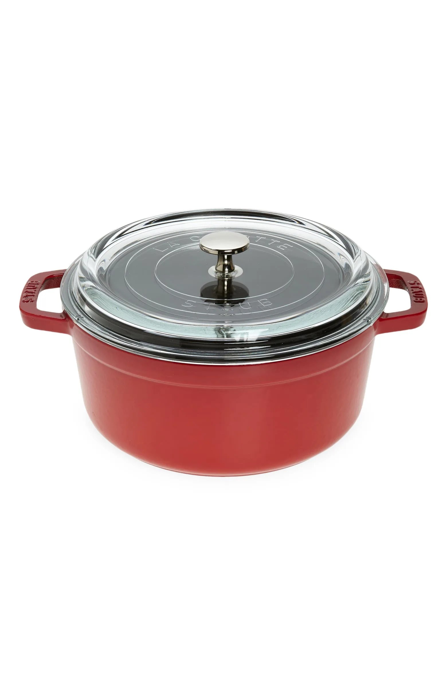 Cast Iron Cocotte with Glass Lid