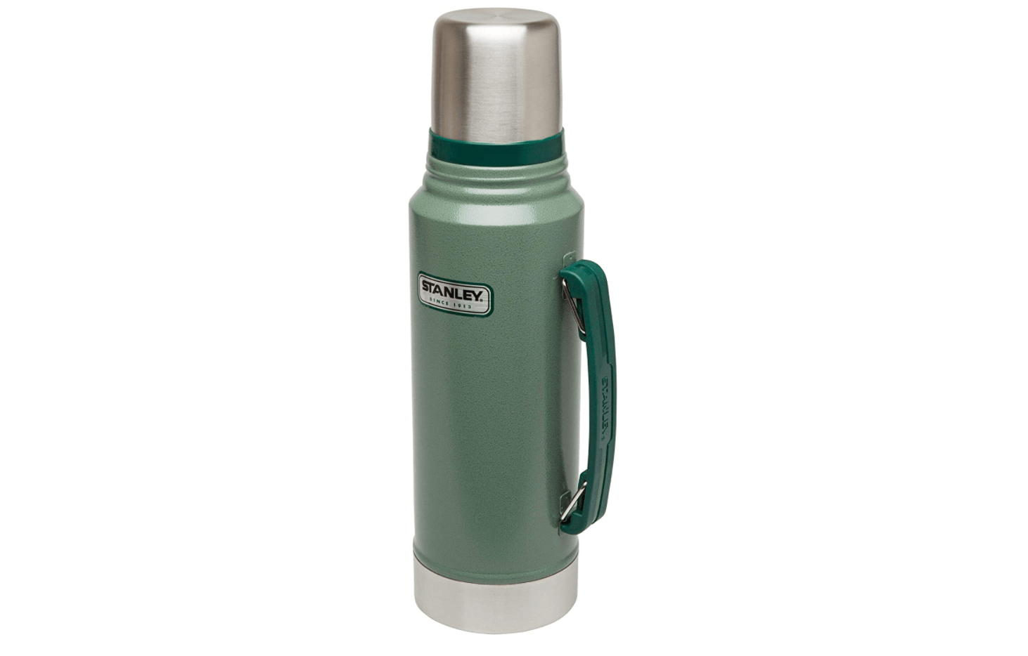 Stanley Classic Vacuum Bottle 1.1QT Hammertone Green
