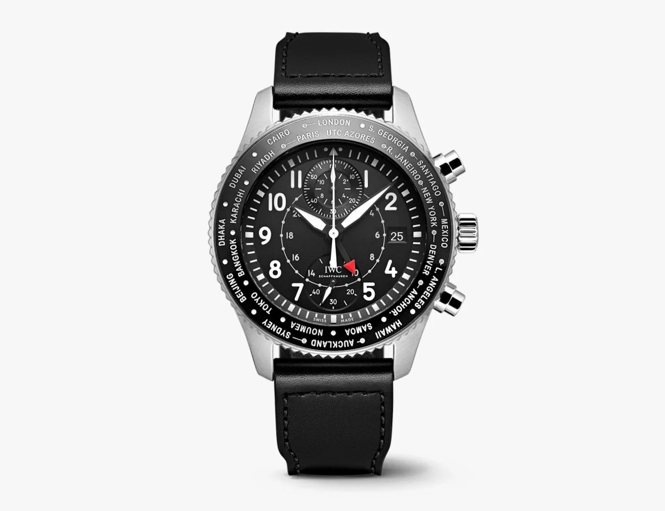 iwc pilot's watch timezoner chronograph
