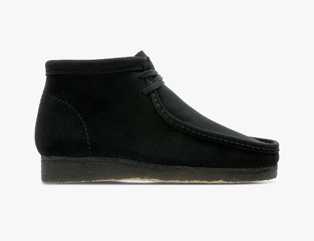 Wallabee Boot Black Suede