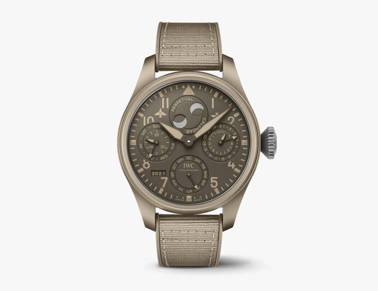 iwc big pilot perpetual calendar top gun "mojave desert"