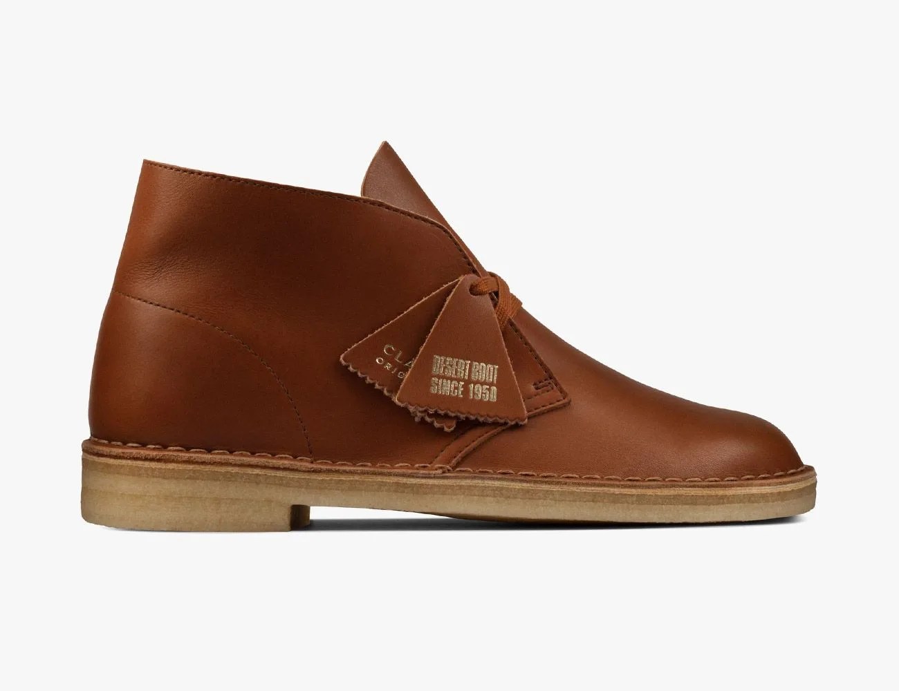 Desert Boot Dark Tan Leather