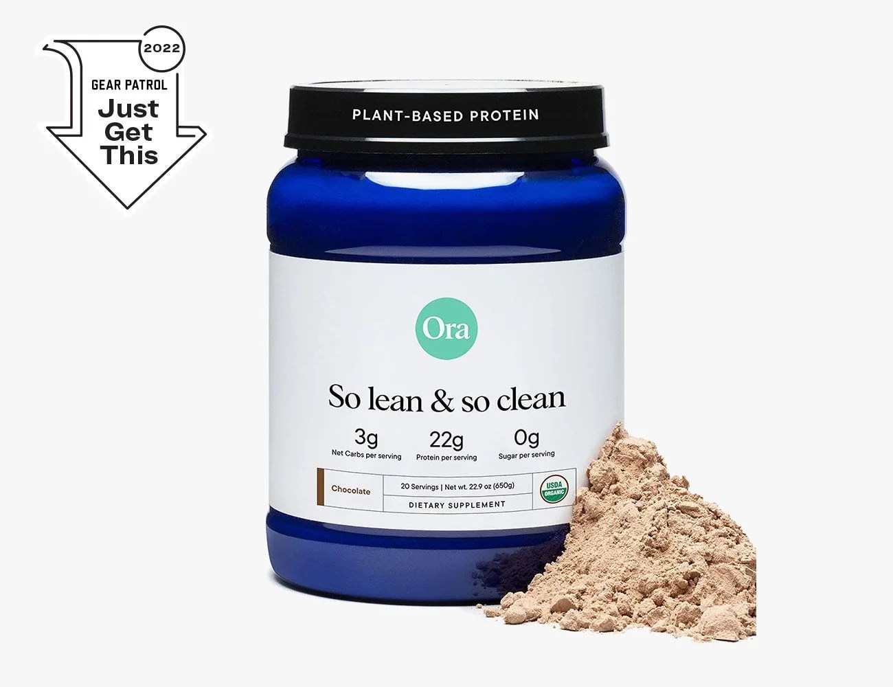 ora organic vegan protein powder