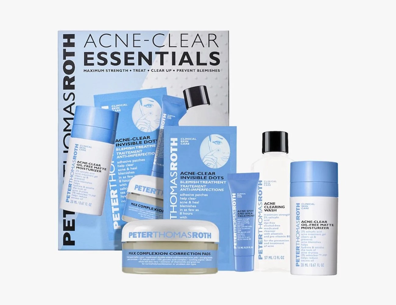 Acne Clear Essentials 5 Piece Kit