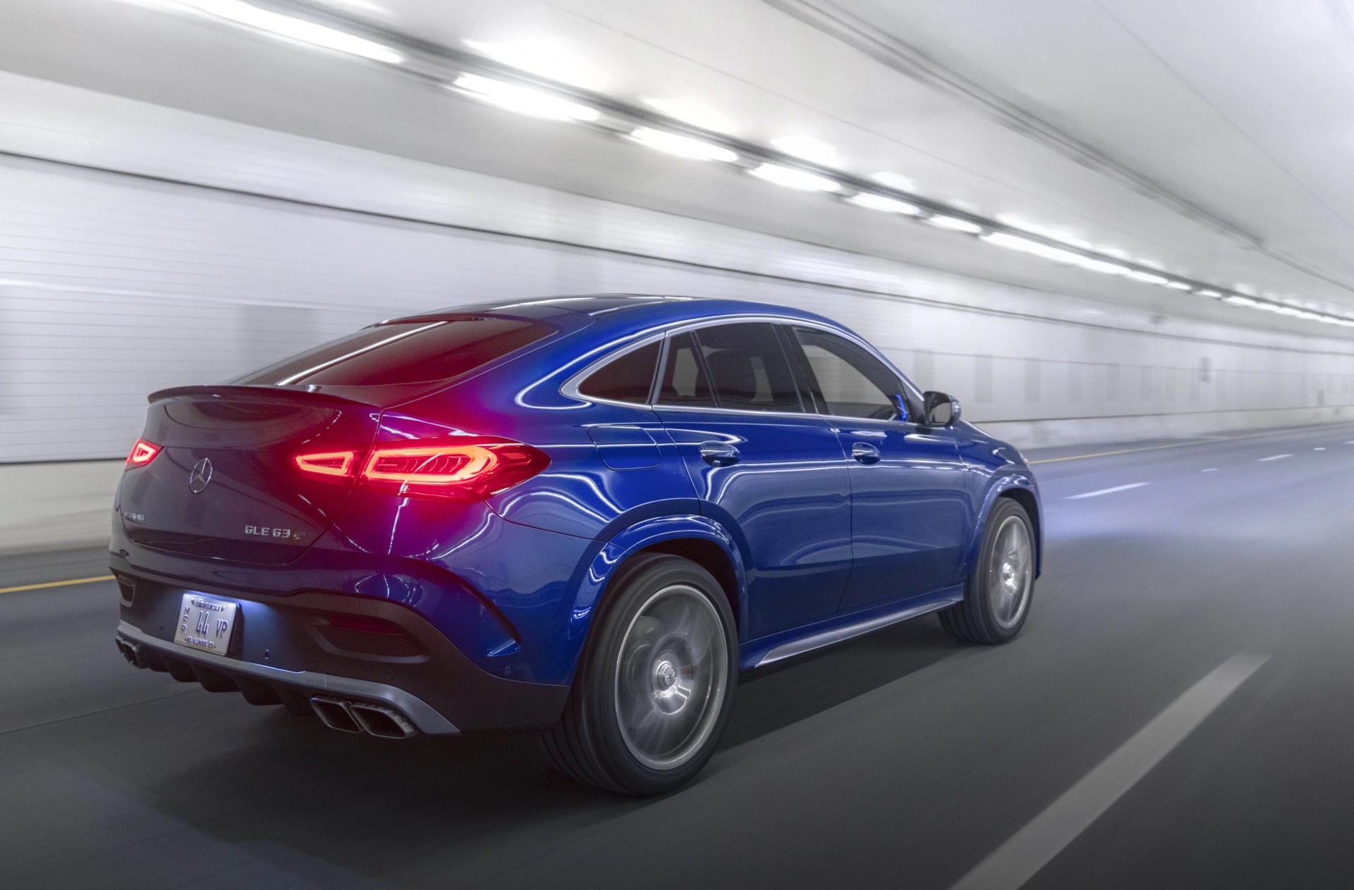 mercedes amg gle 63 s coupe in blue
