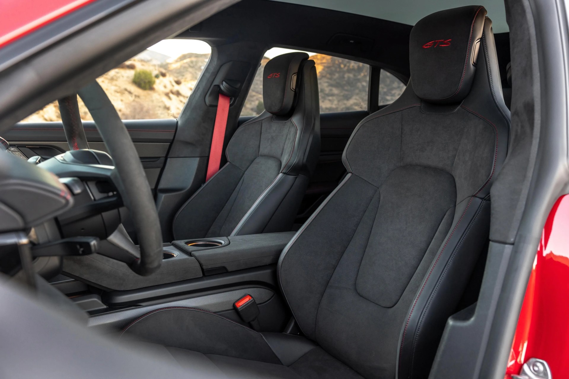 porsche taycan gts interior