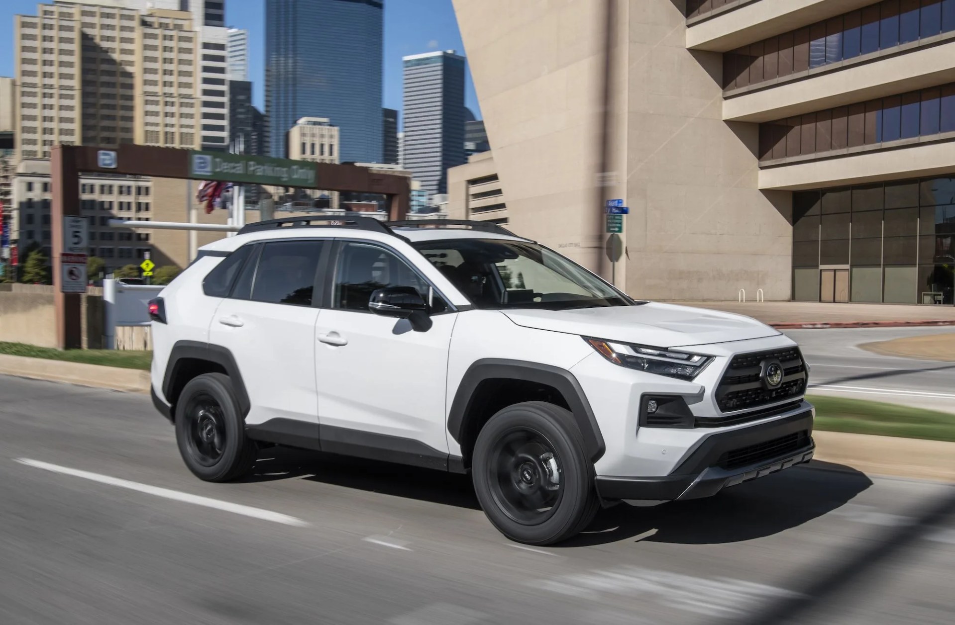 toyota rav4 off road trd white 2022