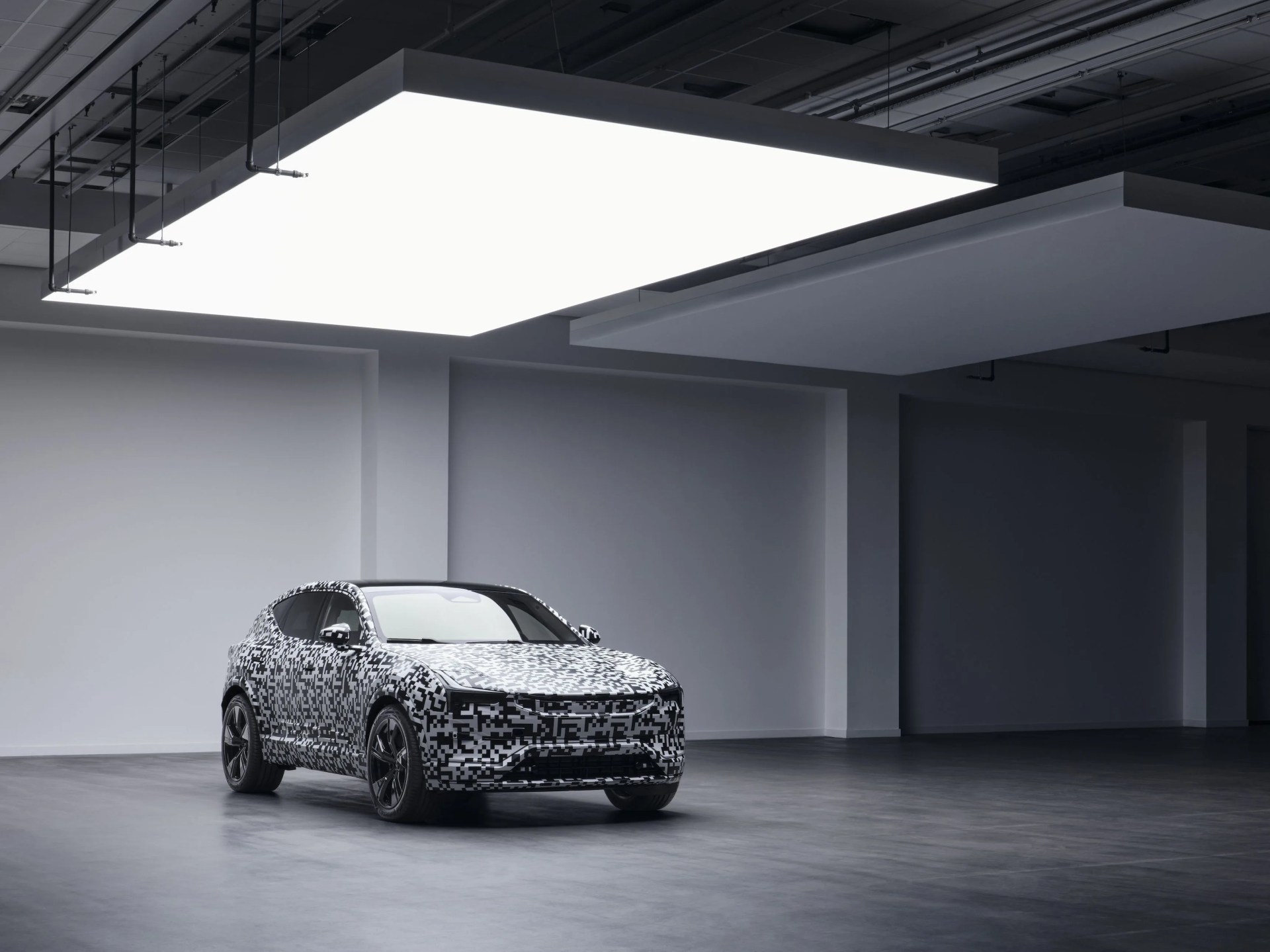 polestar 3 in camouflage
