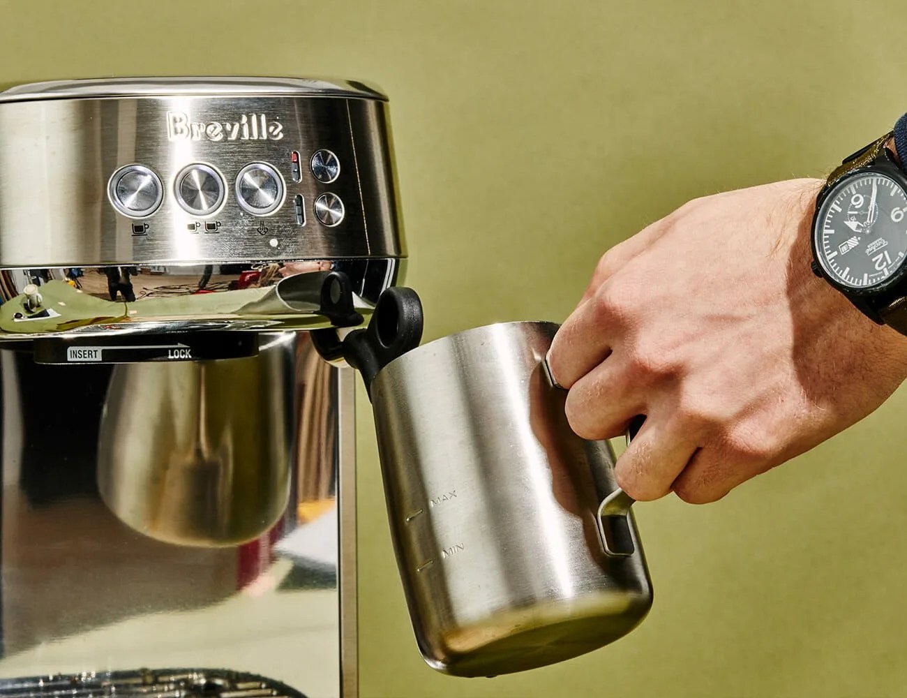 breville steam wand