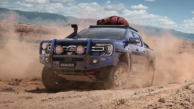 ford ranger 2023 with off road accessories