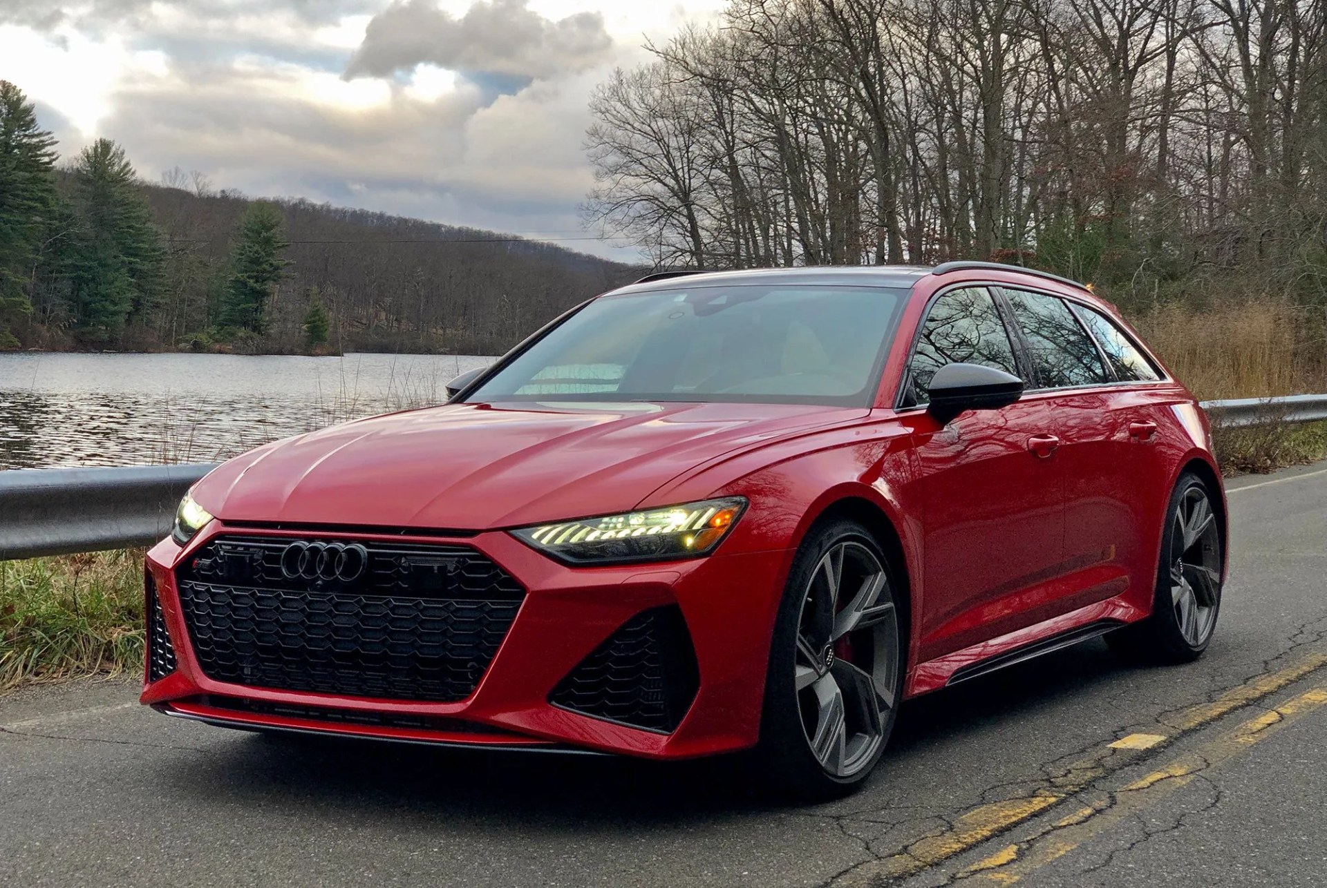 audi rs 6 avant red 2021