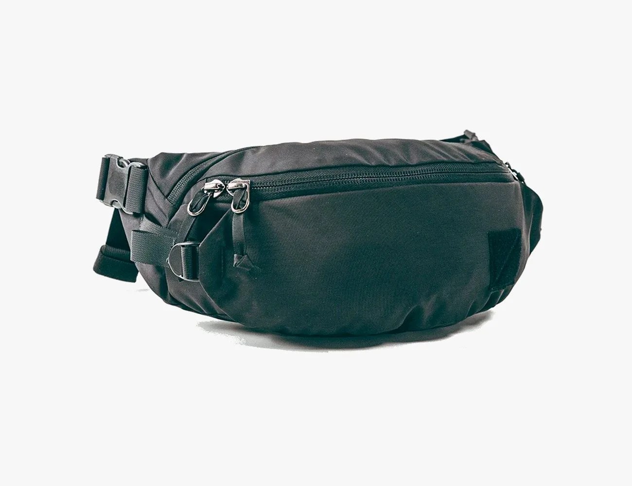 a black hip pack