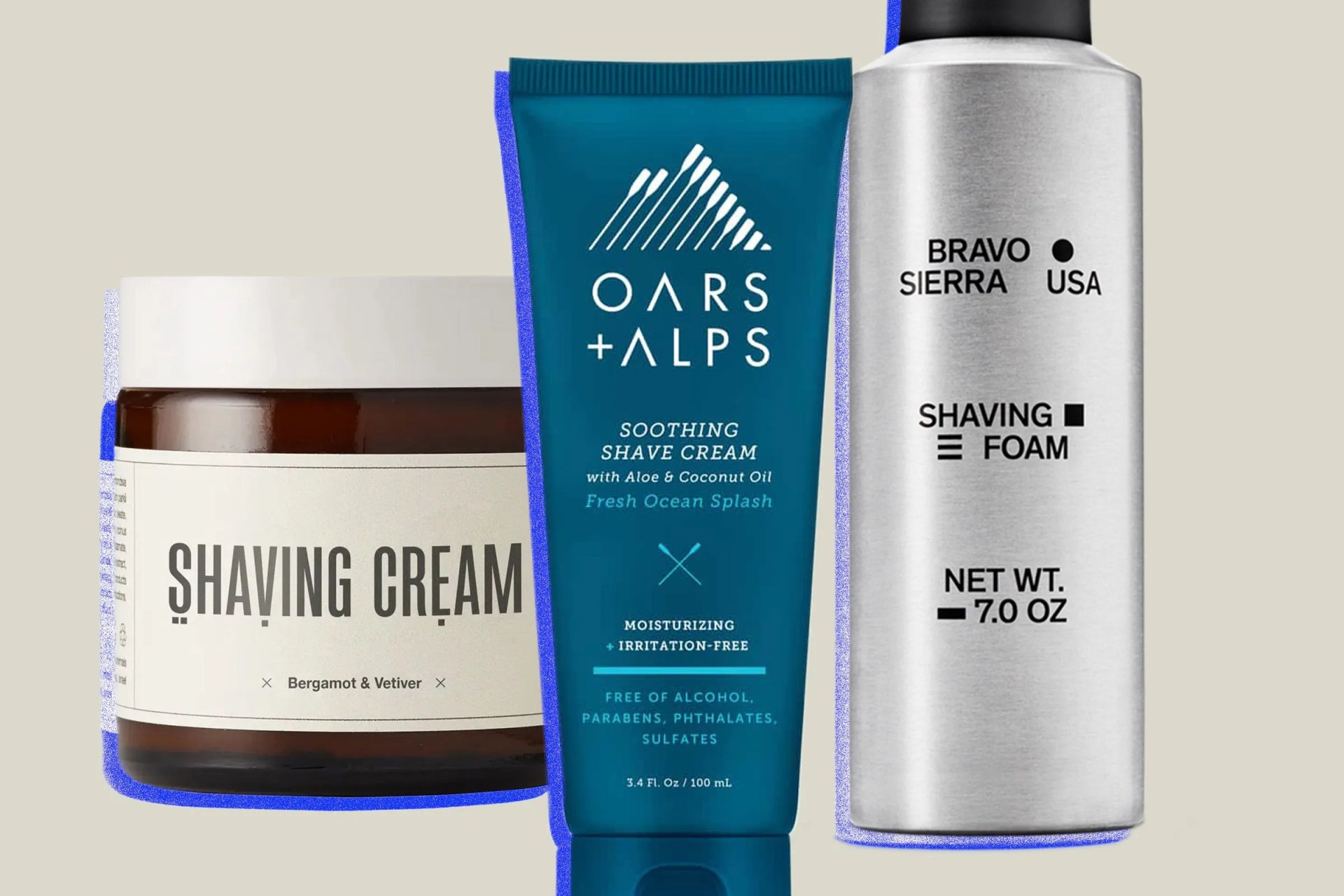 best shaving creams oar alps, maapilim, and bravo sierra