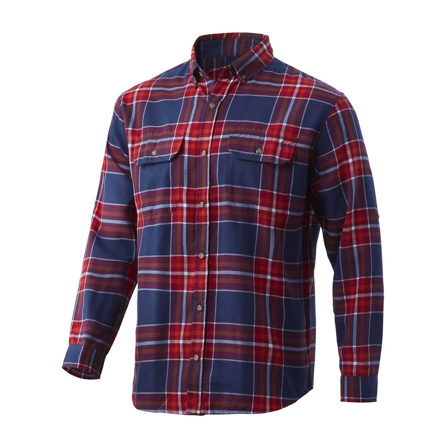 huk maverick fishing flannel