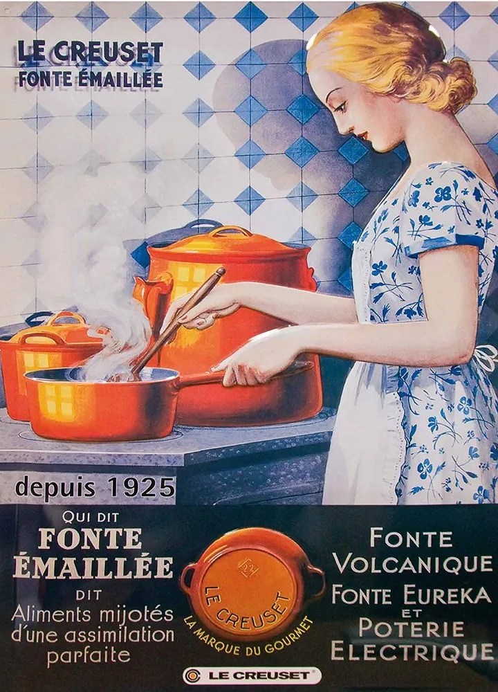le creuset vintage ad 1935