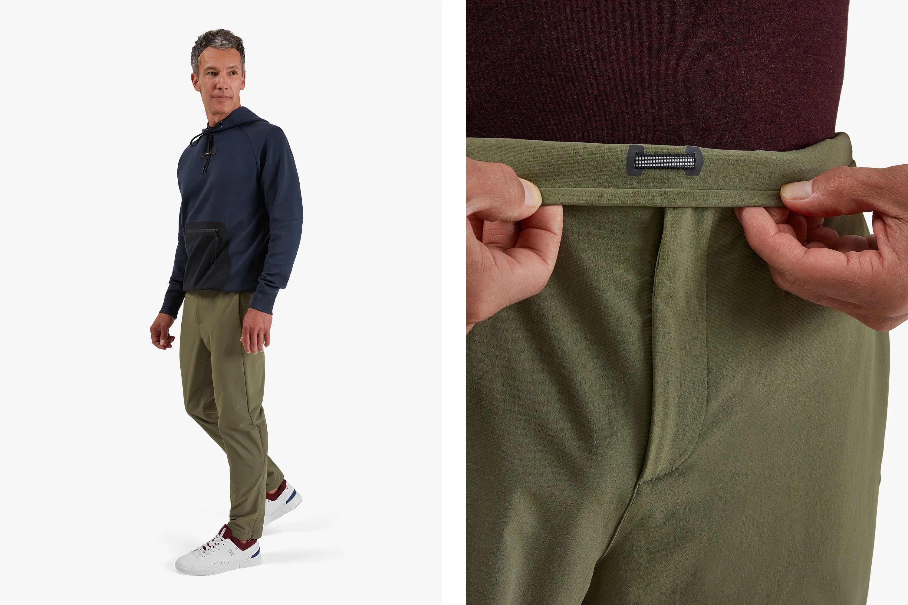 on running active pants