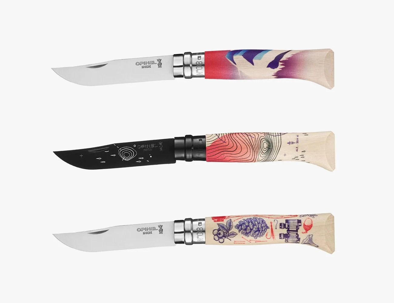 opinel limited edition no 08 escapade folding knives