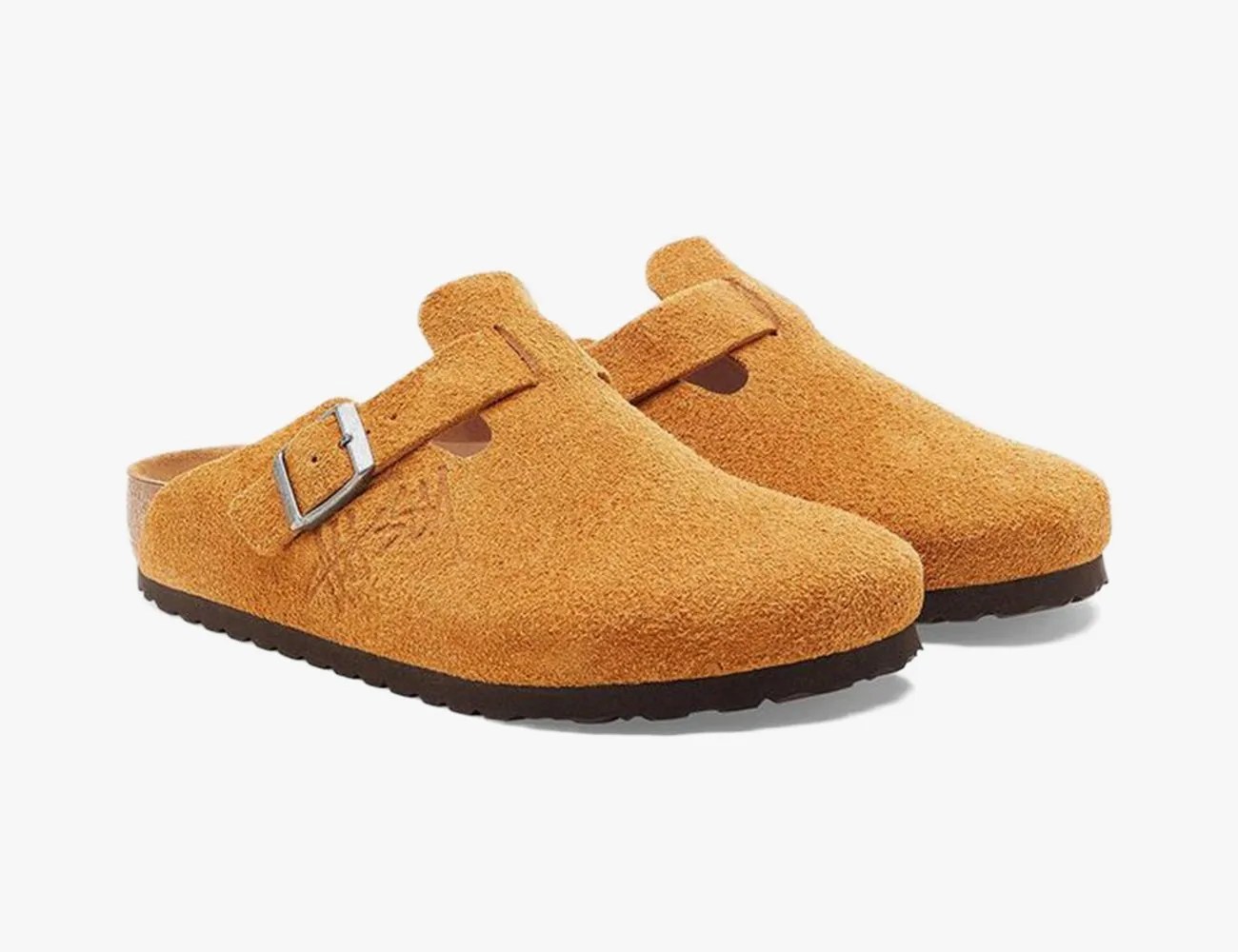 stüssy x birkenstock 1774 boston clogs