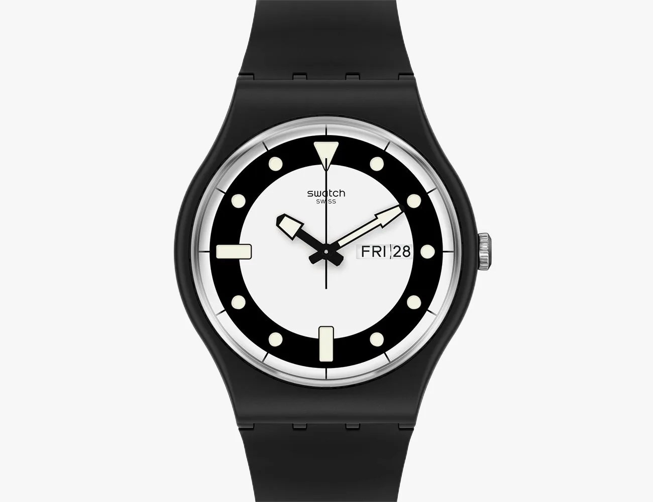swatch 1984 black divers bioceramic