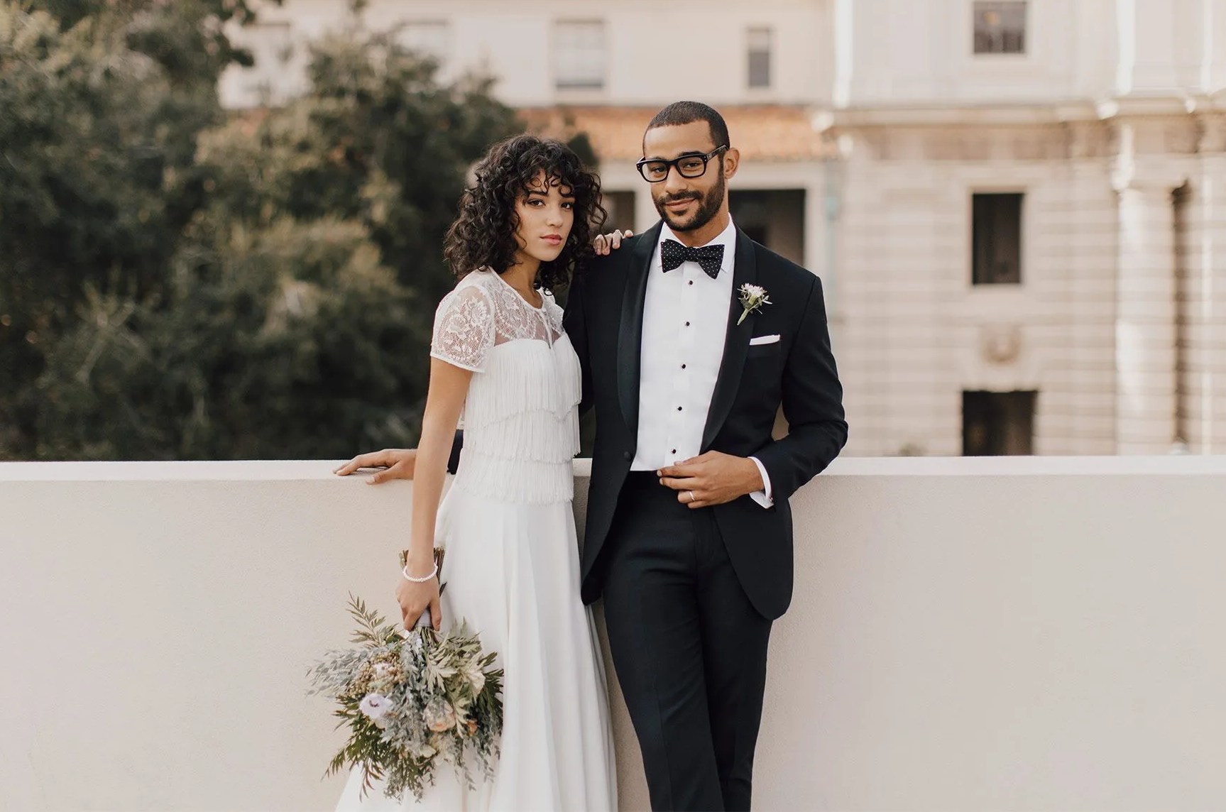 black tux