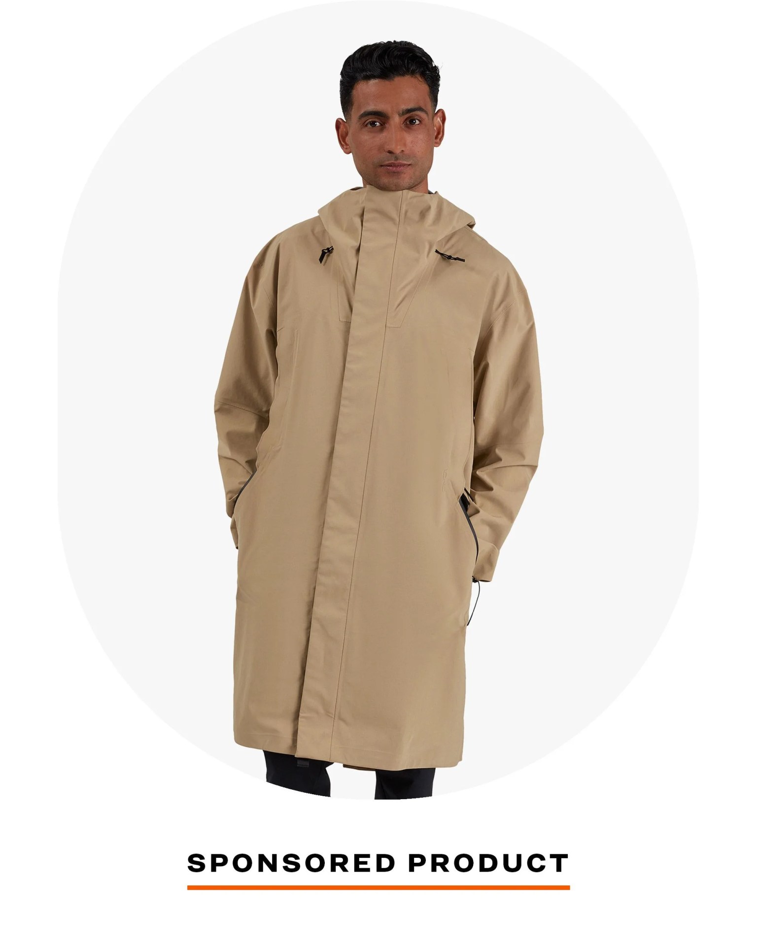 on running parka