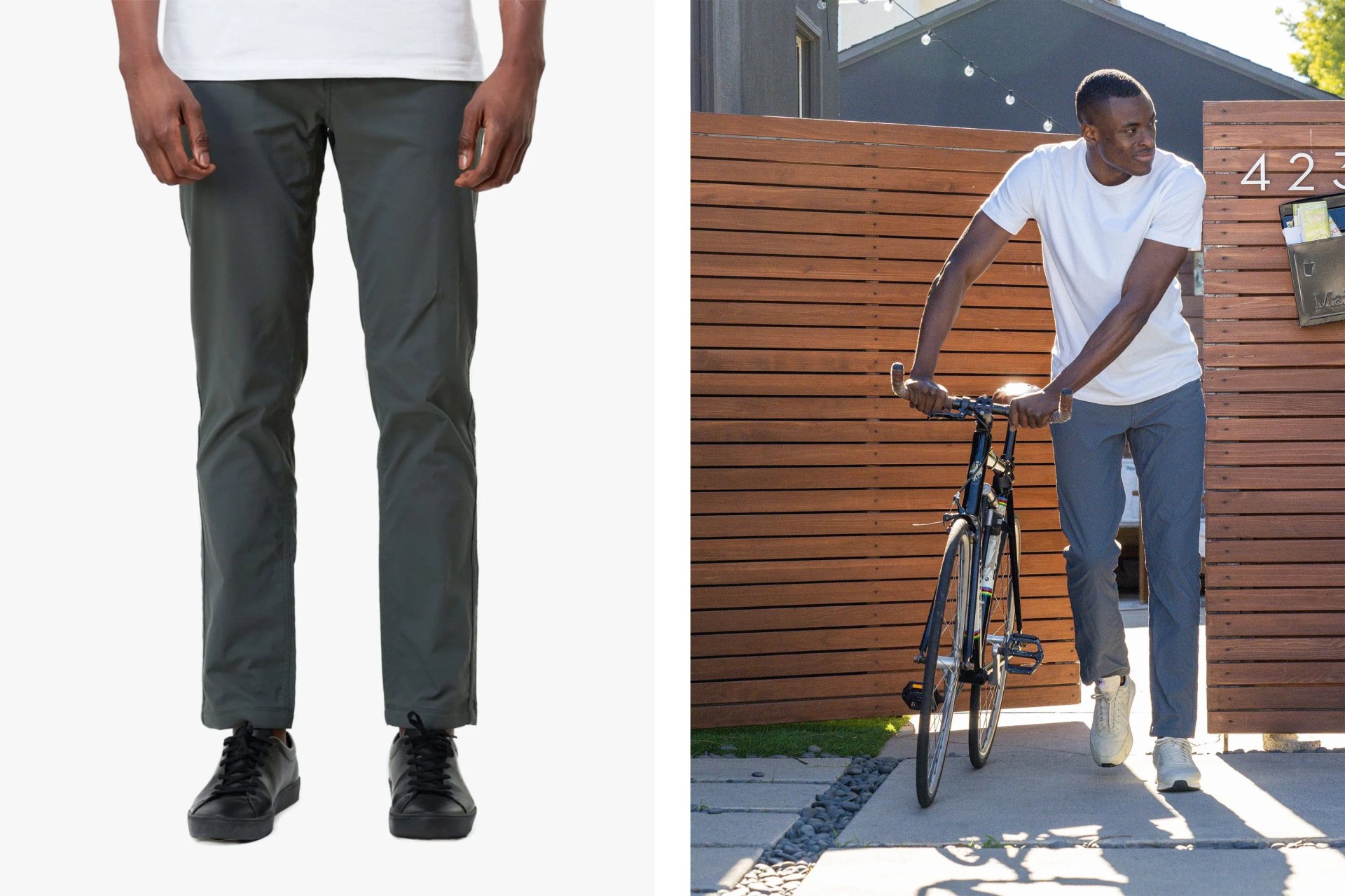 western rise pants