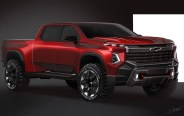 chevy truck design sketch