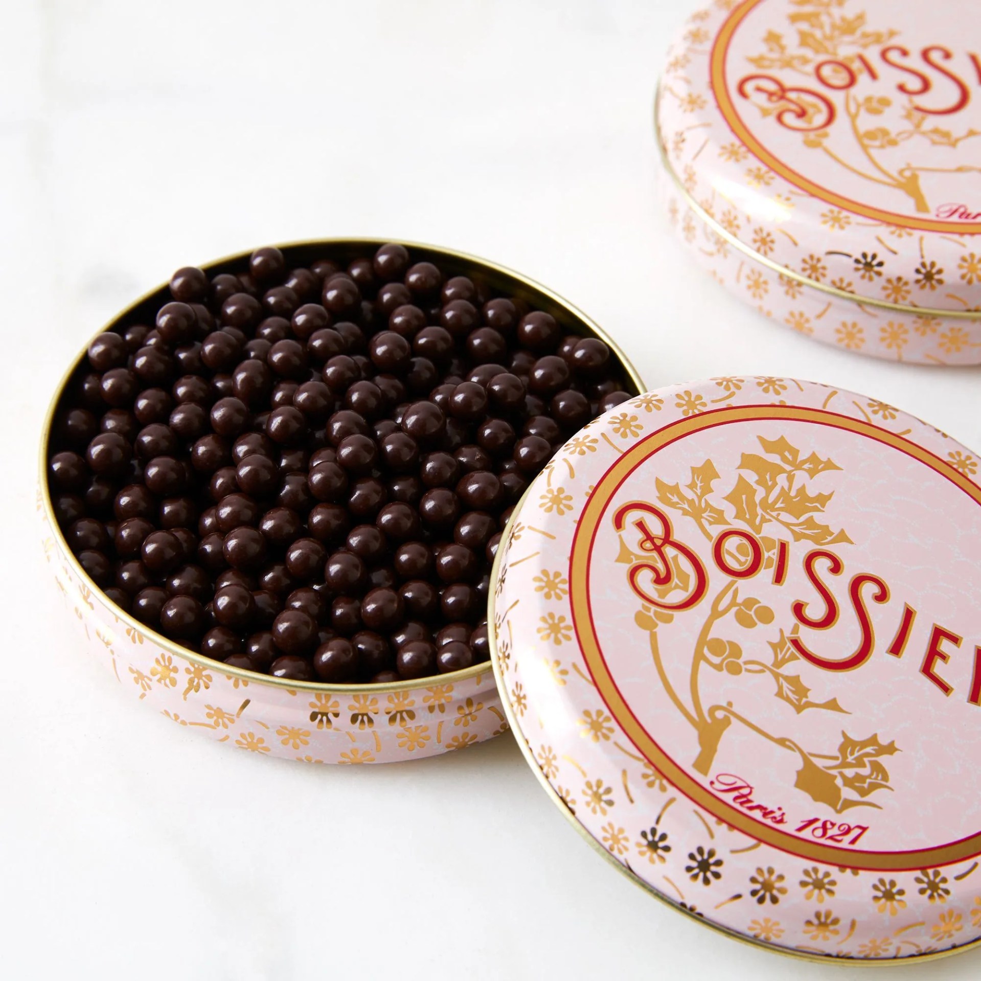 parisian dark chocolate pearls set of 2
