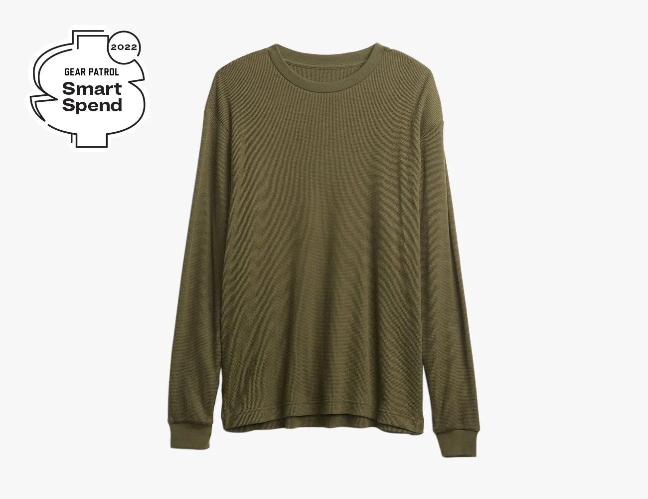 Waffle Knit T Shirt