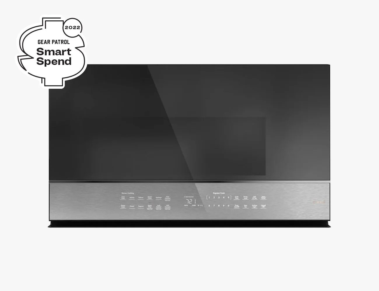 Café Modern Glass Microwave