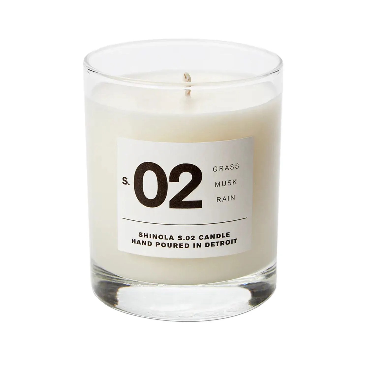 shinola hand poured candle