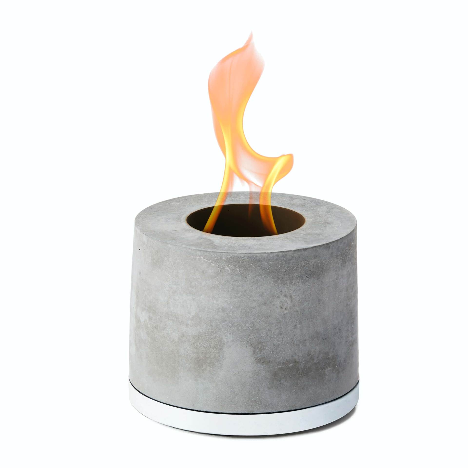 FLIKR Personal Concrete Fireplace