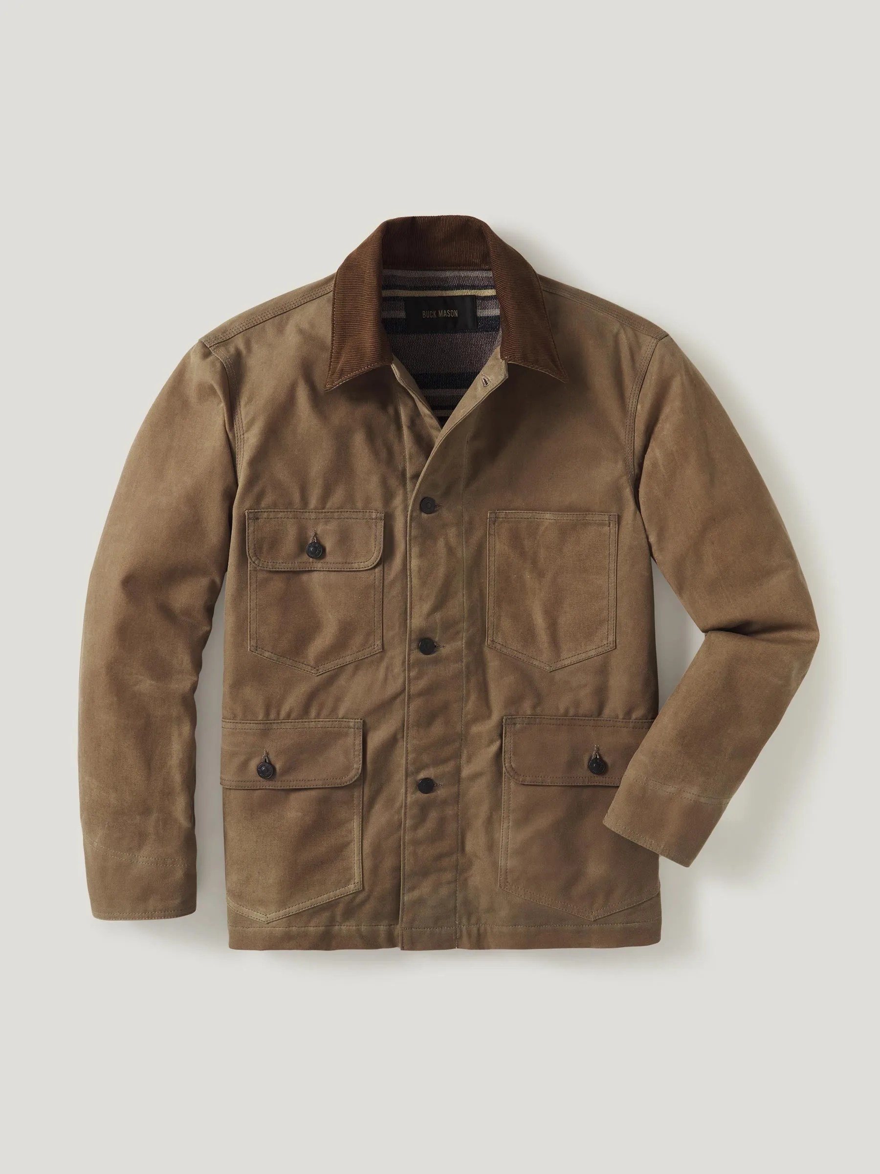 Deep Desert Dry Waxed Canvas Highland Jacket 2020