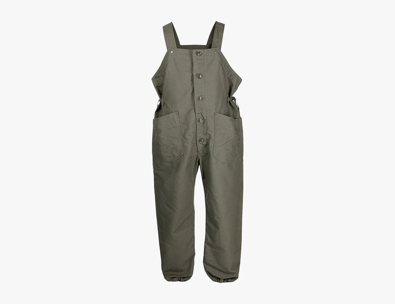 Waders Crinkled Straight-Leg Overalls