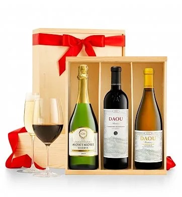 California Dreamin’ Three-Bottle Wine Crate